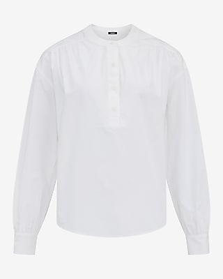 Cotton Button Front Top