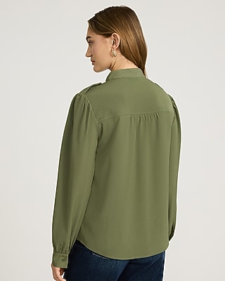 Long Sleeve Double Pocket Shirt