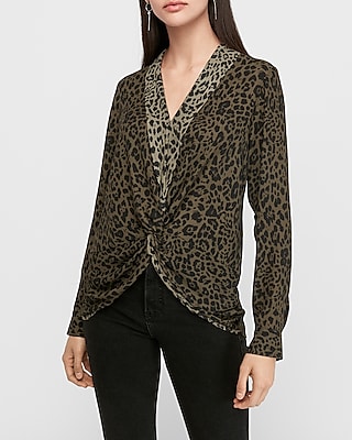 express leopard top