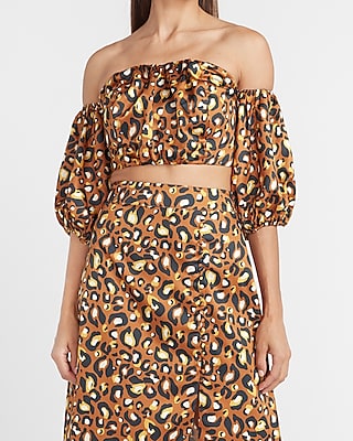 express leopard top