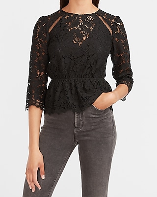 express lace top