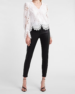 express white lace top