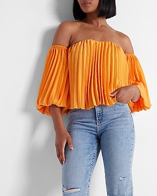 Express off the shoulder top online