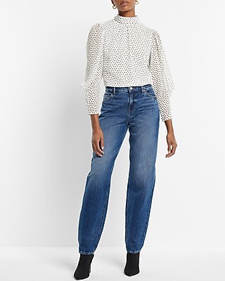 LS GATHER MCK NCK POPOVER AO LUCY DOTS 9709092:PRINT-NEUTRAL:XL