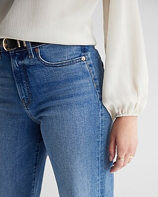 Satin Textured Gathered Neck Balloon Sleeve Top