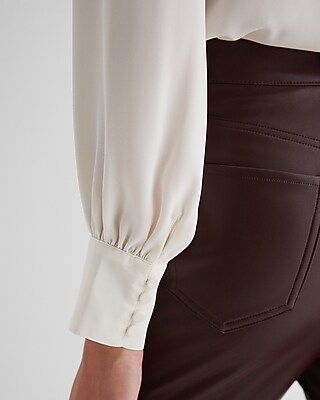 Off The Shoulder Draped Balloon Sleeve Bodysuit