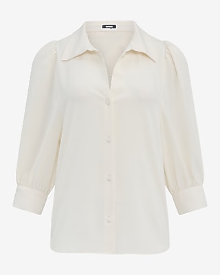 Puff Elbow Sleeve Shirt