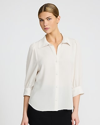Puff Elbow Sleeve Shirt