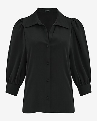 Puff Elbow Sleeve Shirt