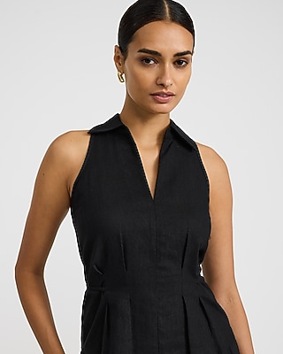 woman winter dress Winter black short dress – Stylepopclothing
