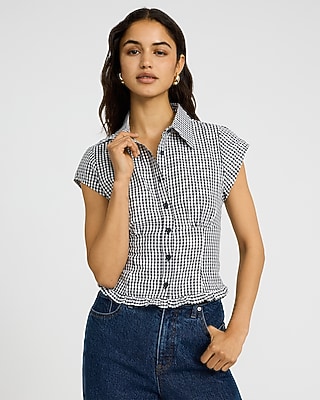 Women's Shirts- Satin & Button Down Shirts - Express