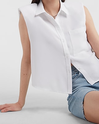 express portofino shirt sleeveless