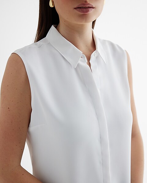 Women's Sleeveless Portofino Shirts - Express