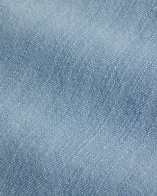 Denim Sleeveless Button Up Shirt