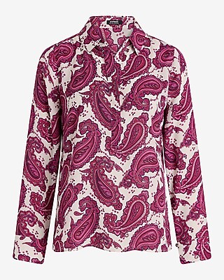 PORTO POPOVER AO PINK PAISLEY 9710068:PRINT-PINK:L