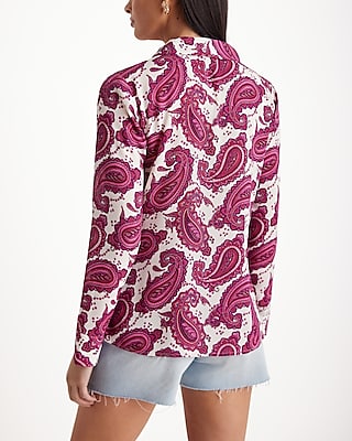 PORTO POPOVER AO PINK PAISLEY 9710068:PRINT-PINK:L