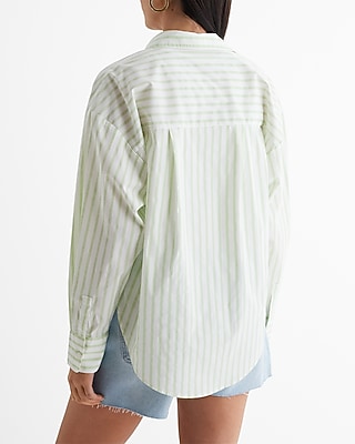 Striped Boyfriend Portofino Shirt