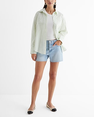 Striped Boyfriend Portofino Shirt