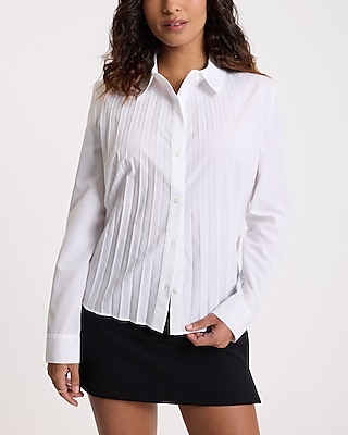 High Waisted Buckle Pleated Mini Skort