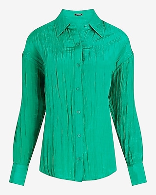 Crinkle Boyfriend Portofino Shirt