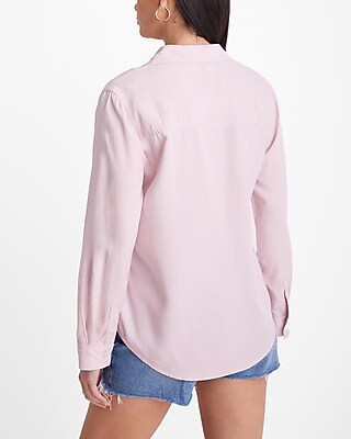 Relaxed Front Pocket Portofino Shirt