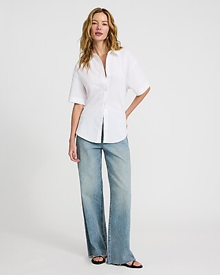 Short Sleeve Boyfriend Portofino Shirt