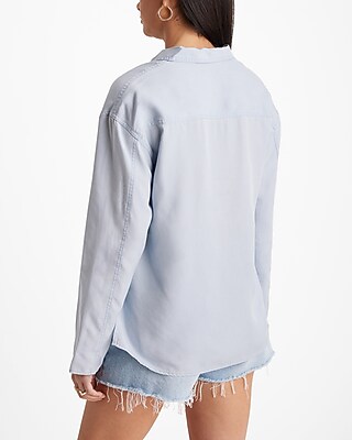 Half Button Up Front Pocket Shirt - image 3