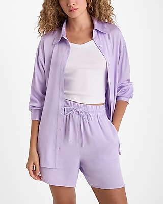 Women's Purple Dress Tops & Blouses - Express