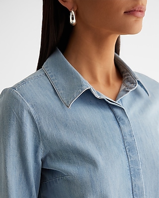 Relaxed Denim Portofino Shirt