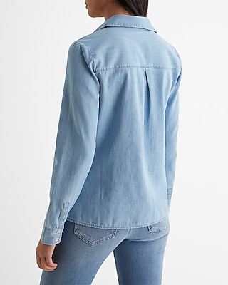 Relaxed Denim Portofino Shirt