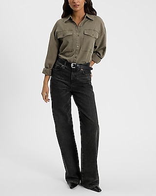 Double Pocket Boyfriend Portofino Shirt