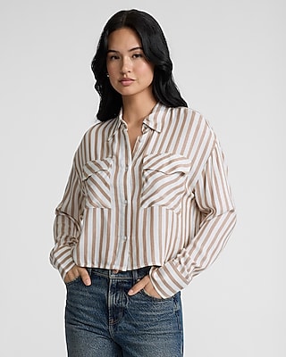 完売品　WYM RAYON JACQUARD CROPPED SHIRT GUCCI GG-jacquard Performance Top - POIZON