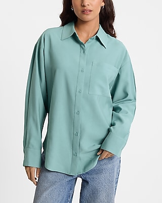 Chest Pocket Boyfriend Portofino Shirt