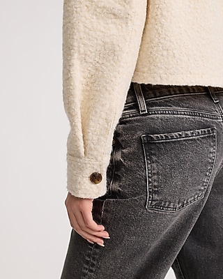 Boucle Four Pocket Cropped Jacket - image 3