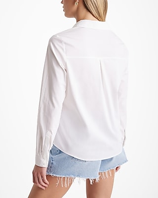 CLEAN PORTO SHIRT ESSENTIAL SHIRTING 9711264:TRUE WHITE:XS