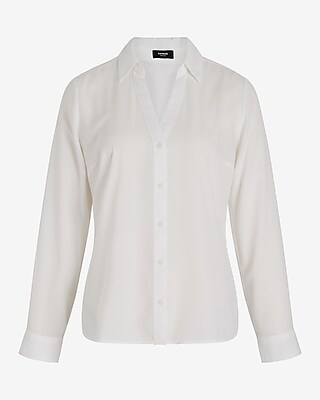 Slim V-Neck Portofino Shirt