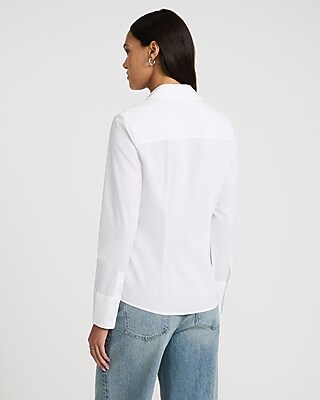 Stretch Cotton Poplin Essential Shirt
