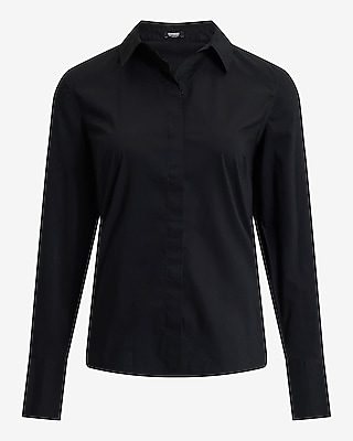Stretch Cotton Poplin Essential Shirt