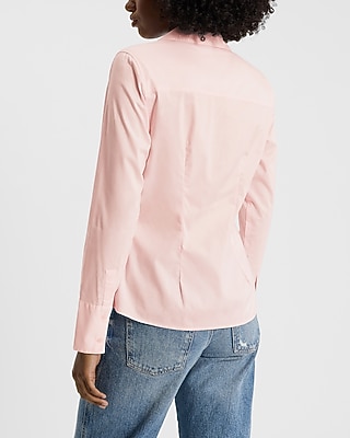 Stretch Cotton Poplin Essential Shirt