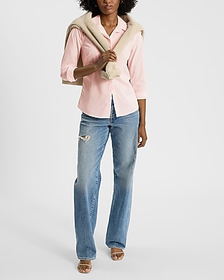 Stretch Cotton Poplin Essential Shirt