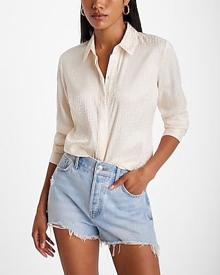 Relaxed Jacquard Portofino Shirt