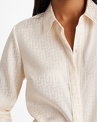 Relaxed Jacquard Portofino Shirt