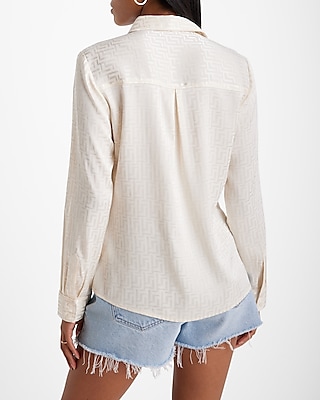 Relaxed Jacquard Portofino Shirt