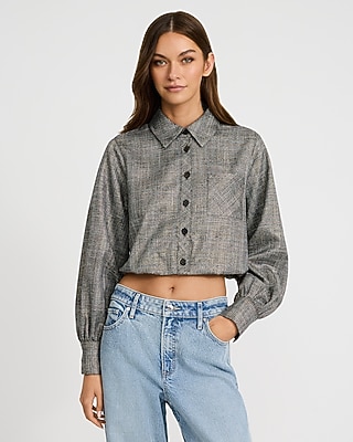 Express x Sarah Jane Nader | The SJ Shirt & Tie - thumbnail 2