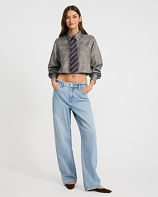 Express x Sarah Jane Nader | The SJ Shirt & Tie - thumbnail 5