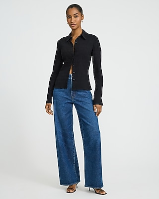 dress shirt essentials Oxford Shirt, Jet Black / M
