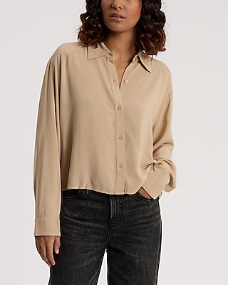 Cropped Boyfriend Portofino Shirt