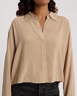 Cropped Boyfriend Portofino Shirt