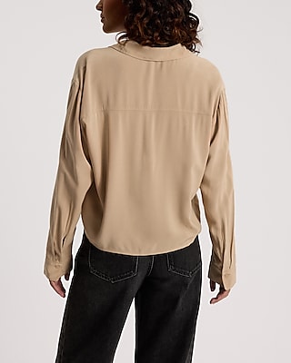 Cropped Boyfriend Portofino Shirt