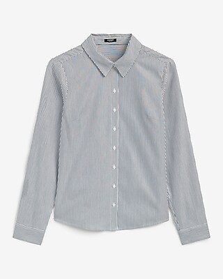 Metallic Striped Portofino Shirt
